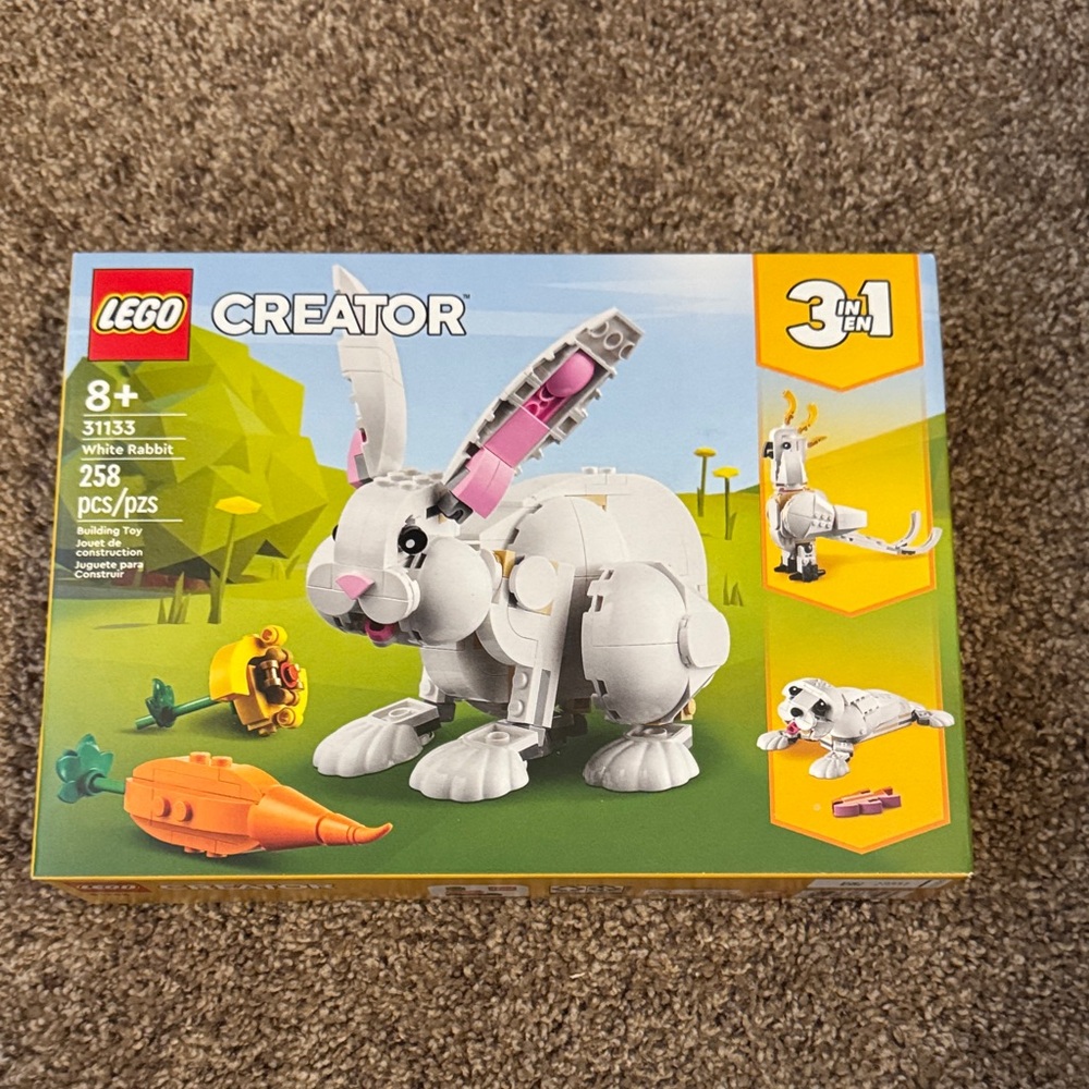 LEGO Creator White Rabbit 3-in-1 Set 31133 New in Box